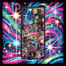 Szupitokok Jojo's Bizarre Adventure  - Collage - Huawei tok tok és táska