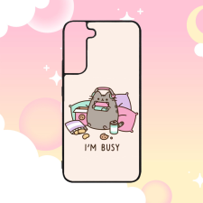 Szupitokok Pusheen - I am busy - Samsung tok tok és táska