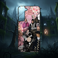 Szupitokok Wednesday - Wednesday és Enid kollázs - Samsung tok tok és táska