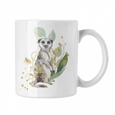  Szurikáta - Fehér Bögre bögrék, csészék