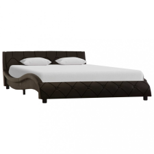  Szürke műbőr ágykeret 120 x 200 cm ágy és ágykellék