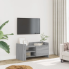  Szürke sonoma színű szerelt fa TV-szekrény 80 x 35 x 40 cm