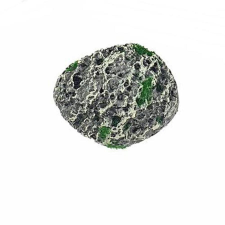  Szürke színű műkő mohával. Mérete: kb. 45x35x25 mm dekorációs kellék