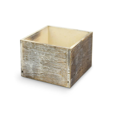 Szürkésbarna dekorláda kocka 11cm x 11cm x 8cm dekorálható tárgy