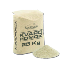  Szűrőhomok, kvarchomok 25 kg 0,7-1,2mm medence kiegészítő