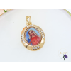  Szűz Máriát ábrázoló medál-18K