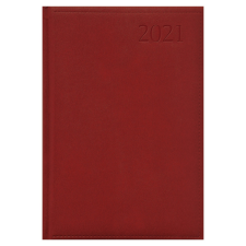 T022 Traditional B6 napi naptár - Bordó naptár, kalendárium