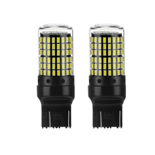 T20 led izzó 144 smd CANBUS 2DB fehér DC12-24 7443 autó tuning