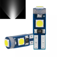 T5 led izzó 3 smd CANBUS fehér DC12V autó tuning