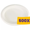 T-depo Cukornád tányér fehér - ovális 20x26cm (Karton - 500 db)