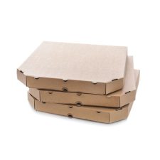 T-depo Pizzadoboz barna - hatszögletű 22cm papírárú, csomagoló és tárolóeszköz