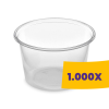 T-depo Szószos kerek tál - PP 100ml (Karton - 1000 db)