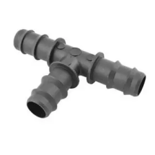  T-idom 20/20/20mm bordás öntözéstechnikai alkatrész