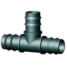  T-idom 25x20x25 bordás hűtés, fűtés szerelvény