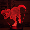  T Rex 3D led lámpa