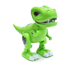  T-rex dinoszaurusz - önjáró dínó, világító szemekkel / zöld elektronikus játék