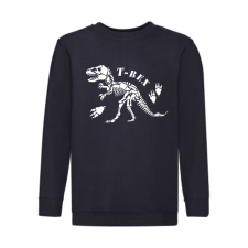 T-REX gyerek belebújós pulóver - Deep Navy /14-15 éves (164 cm) gyerek pulóver, kardigán
