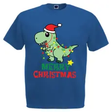  T-rex Karácsony - Karácsonyi Férfi Póló