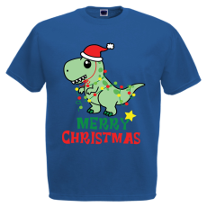  T-rex Karácsony - Karácsonyi Férfi Póló