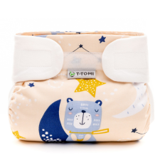 T-tomi Ortopédiai pamut terpeszpelenka, éjjeli macik (5-9kg) mosható pelenka