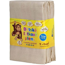 T-tomi textilpelenka 10db - ECO fehérítetlen pelenka