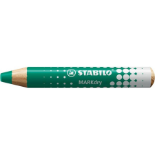  Táblaceruza fehértáblához, flipchartpapírhoz, kúpos, STABILO &quot;MARKdry&quot;, zöld filctoll, marker