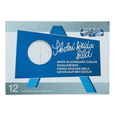  Táblakréta KOH-I-NOOR szögletes fehér 12 db/doboz kréta