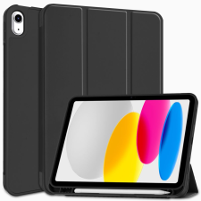Tablettok iPad 2025 11 coll (iPad 11) - fekete smart case, ceruza tartóval tablet tok