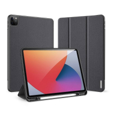  Tablettok iPad Pro 12.9 2020 (4. gen) - DUX DUCIS DOMO fekete ütésálló tok, ceruza tartóval tablet tok