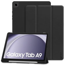  Tablettok Samsung Galaxy Tab A9 8.7 X110 / X115 - fekete smart case tablet tok, ceruza tartóval tablet tok