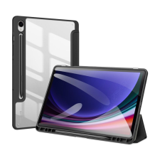  Tablettok Samsung Galaxy Tab S9 11,0" (SM-X710, SM-X716) - DUX DUCIS TOBY fekete ütésálló tok, ceruza tartóval tablet tok