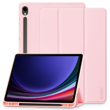  Tablettok Samsung Galaxy Tab S9 FE 10,9 coll (SM-X510, SM-X516) - pink smart case ceruza tartóval tablet tok