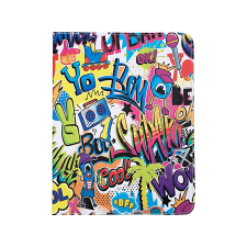  Tablettok Univerzális 9-10 colos Graffiti boy tablet tok: Huawei, Lenovo, Samsung, iPad tablet tok