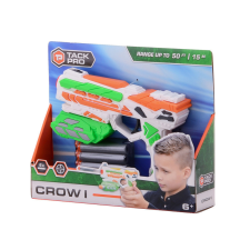  Tack Pro 18 cm játékpisztoly 6 db szivacslöv katonásdi