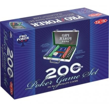 Tactic GAMES Pro Poker 200 zsetonos póker készlet (GXP-612813) kártyajáték
