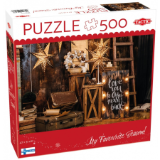 Tactic Puzzle 500 elements Christmas decorations társasjáték