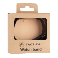 Tactical 513 szilikon szíj Xiaomi Mi Band 3/4 készülékhez fekete okosóra kellék