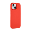 Tactical Apple iPhone 15, Szilikon tok, mikrofiber plüss belső, Magsafe kompatibilis, Tactical MagForce Velvet Smoothie, piros