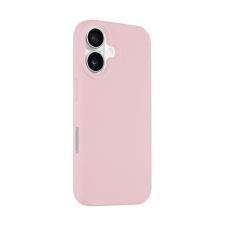 Tactical Apple iPhone 16, Szilikon tok, mikrofiber plüss belső, Tactical Velvet Smoothie, rózsaszín tok és táska