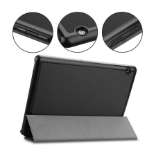 Tactical Book Tri Fold iPad Pro 11 2024, flip tok, fekete tablet tok