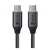 Tactical Fast Rope Aramid 2.0 Type-C / Type-C töltő- és adatkábel 100W 2m fekete 191217 57983127951