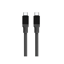 Tactical Fat Man USB Type-C apa - USB Type-C apa Töltőkábel - Szürke (1m) kábel és adapter