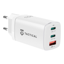 Tactical FlashBang GaN USB-A/2 x USB-C Hálózati töltő - Fehér (65W) mobiltelefon kellék