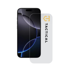 Tactical Glass Shield 2.5D kijelzővédő Apple iPhone 16 Pro Max készülékhez áttetsző mobiltelefon kellék