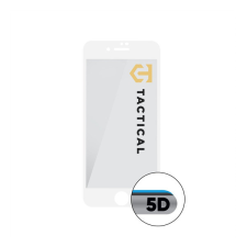 Tactical Glass Shield 5D Apple iPhone 7/8/SE2020/SE2022 kijelzővédő üvegfólia, fehér mobiltelefon kellék