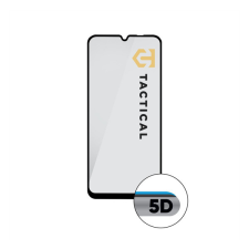 Tactical Glass Shield 5D Samsung Galaxy A14 5G kijelzővédő üvegfólia, fekete (93416) mobiltelefon kellék