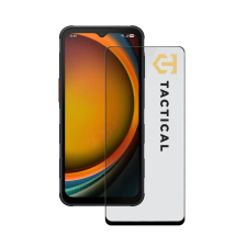 Tactical Glass Shield 5D Samsung Galaxy Xcover 7 Pro kijelzővédő üvegfólia, fekete mobiltelefon kellék