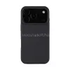 Tactical iPhone 18 Pro TACTICAL MAGFORCE BEAVER szilikon telefonvédő mikrofiber plüss belső, topográfiai minta, FEKETE (TACTICAL_57983126348)