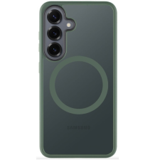Tactical MagForce Hyperstealth Samsung Galaxy S25 hátlap tok, áttetsző/sötétszöld tok és táska