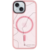 Tactical MagForce Hyperstealth Sika Apple iPhone 15 MagSafe tok, rózsaszín